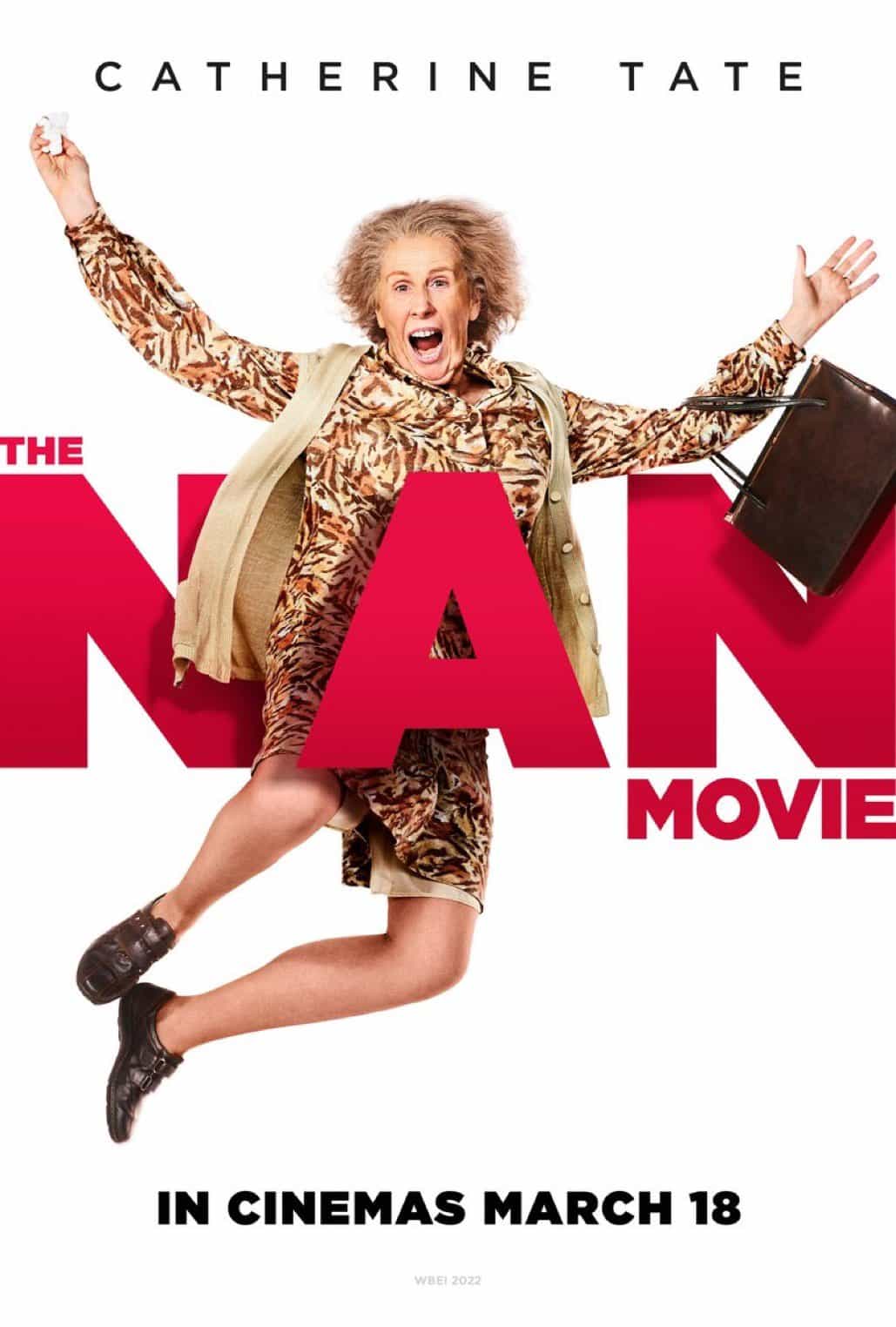 New trailer and poster released for The Nan Movie starring Catherine Tate - UK release date 18th March 2022 #thenanmovie