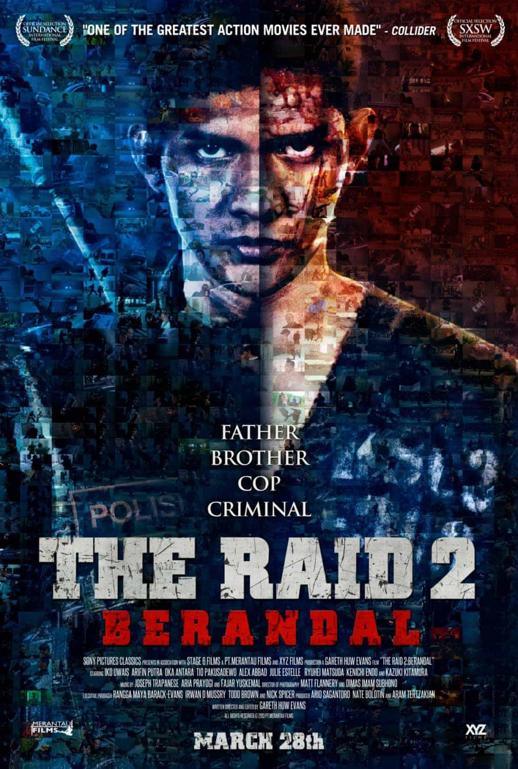 Great action filled new trailer from The Raid 2, film opens April 11th