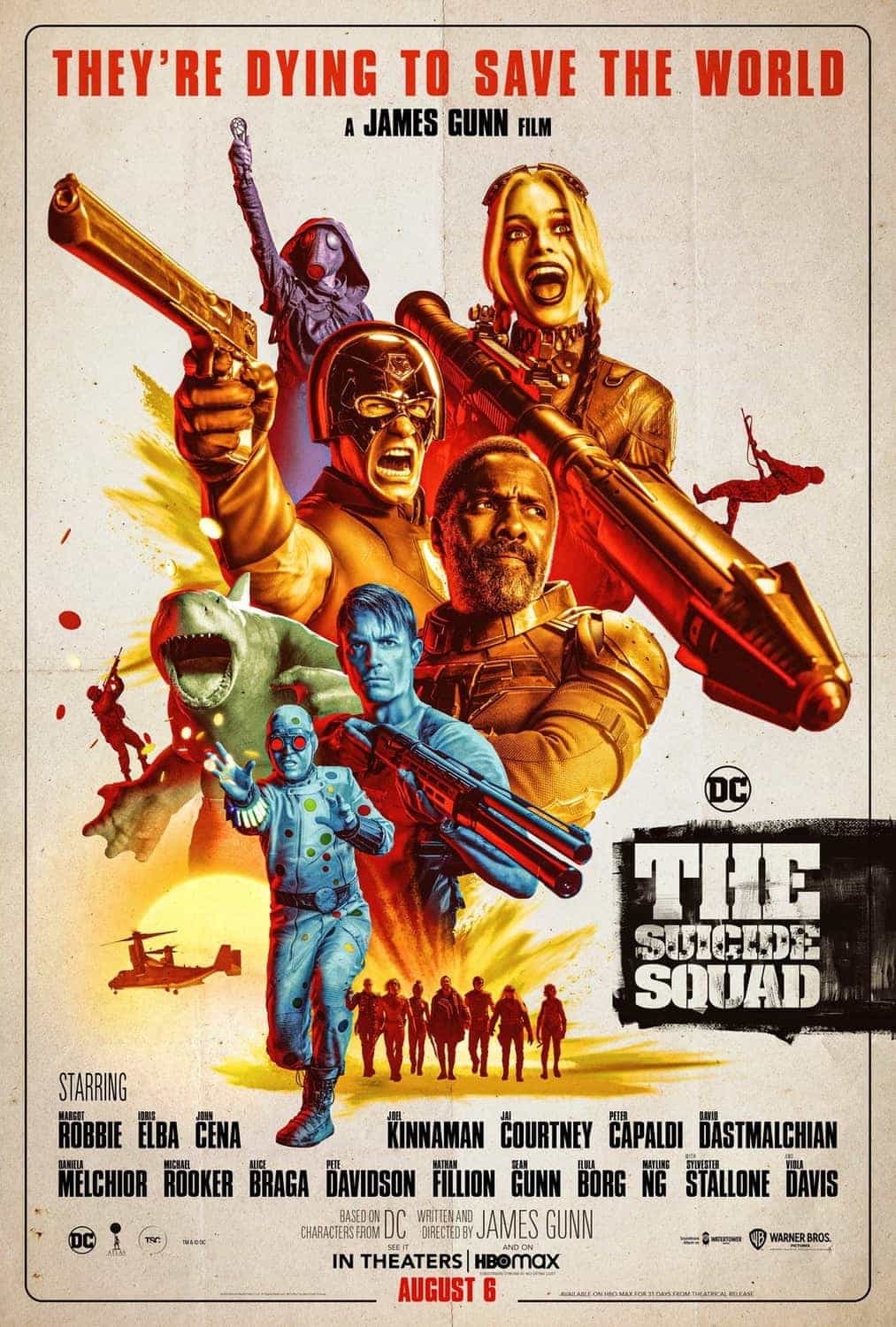 New red band trailer for the James Gunn take on The Suicide Squad