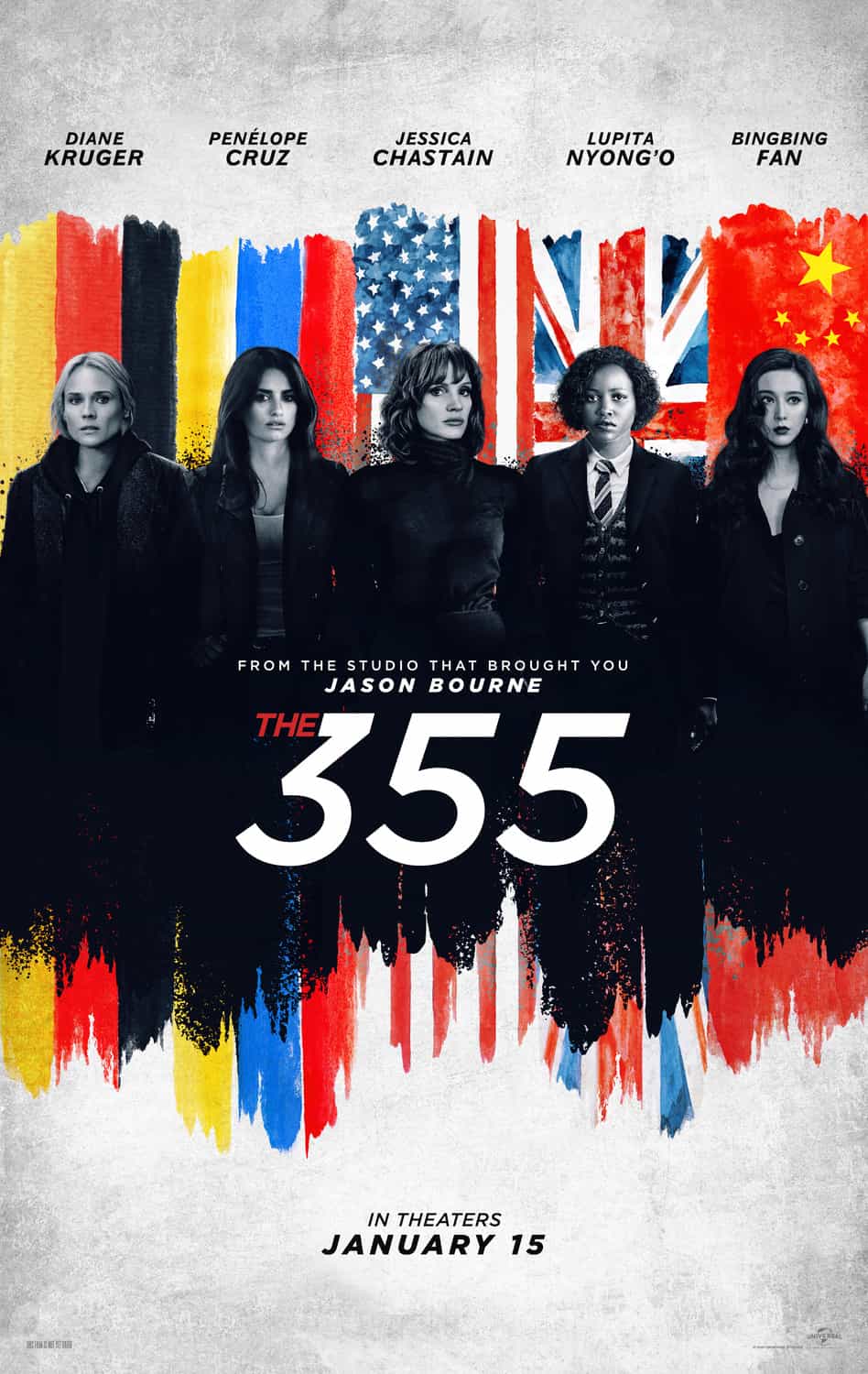 UK new movie preview weekend 7th January 2022 - The 355 and Boiling Point