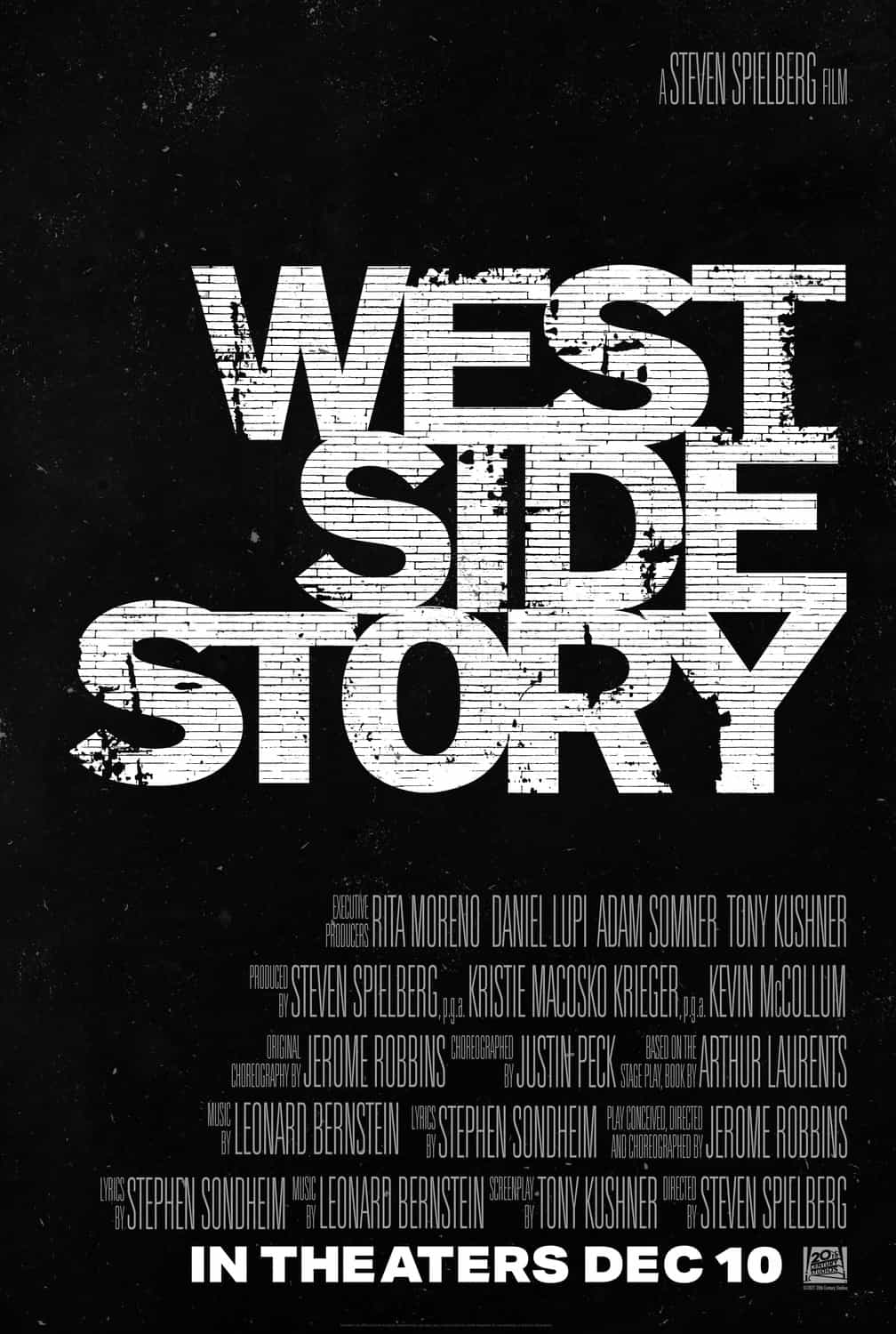 Official UK Video Chart 13th - 19th March 2022:  West Side Story makes its debut at the top