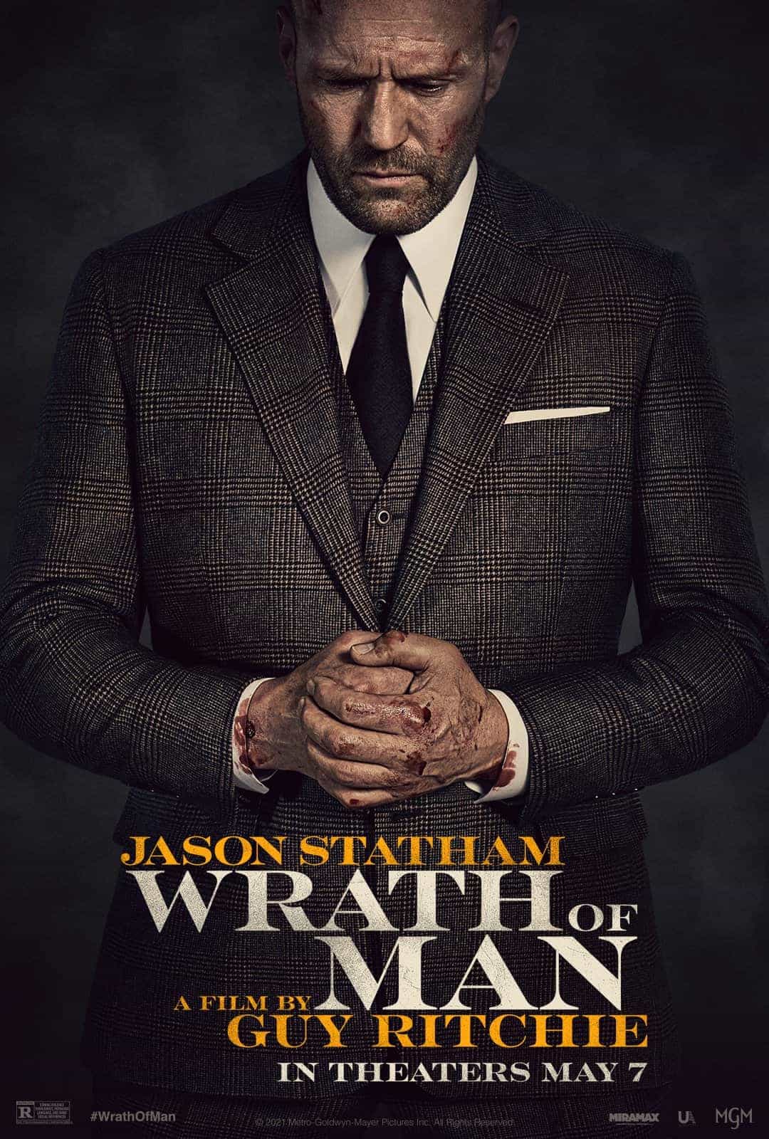 New poster released for Wrath of Man directed by Guy Ritchie and starring Jason Statham
