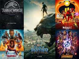 Another Superhero year at the Box Office for America in 2018 with Black Panther leading the way